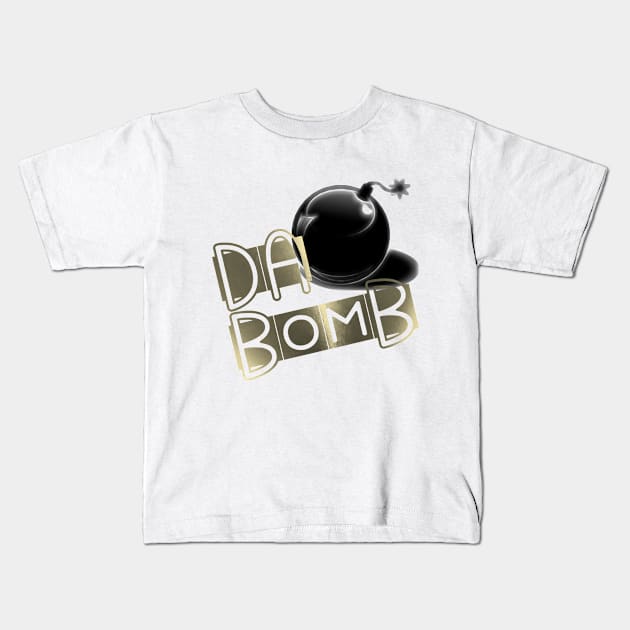 Da Bomb Kids T-Shirt by djmrice